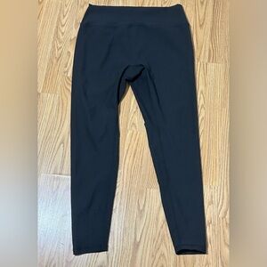 BuffBunny Black Ribbed Leggings, XXL